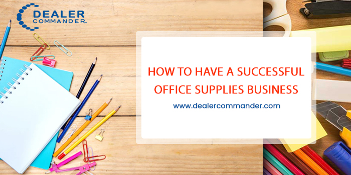 Software for office supply dealers